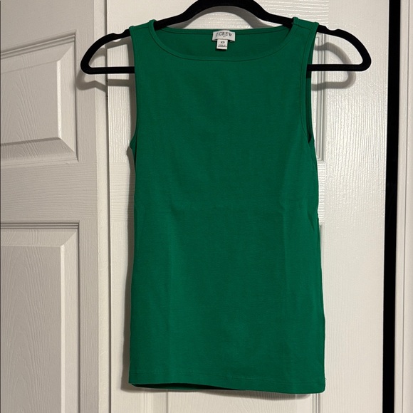 J. Crew Emerald Green Tank Top - Picture 1 of 4